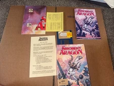 Sword of Aragon SSI Commodore Amiga 1989 DEMO ULTRA RARE