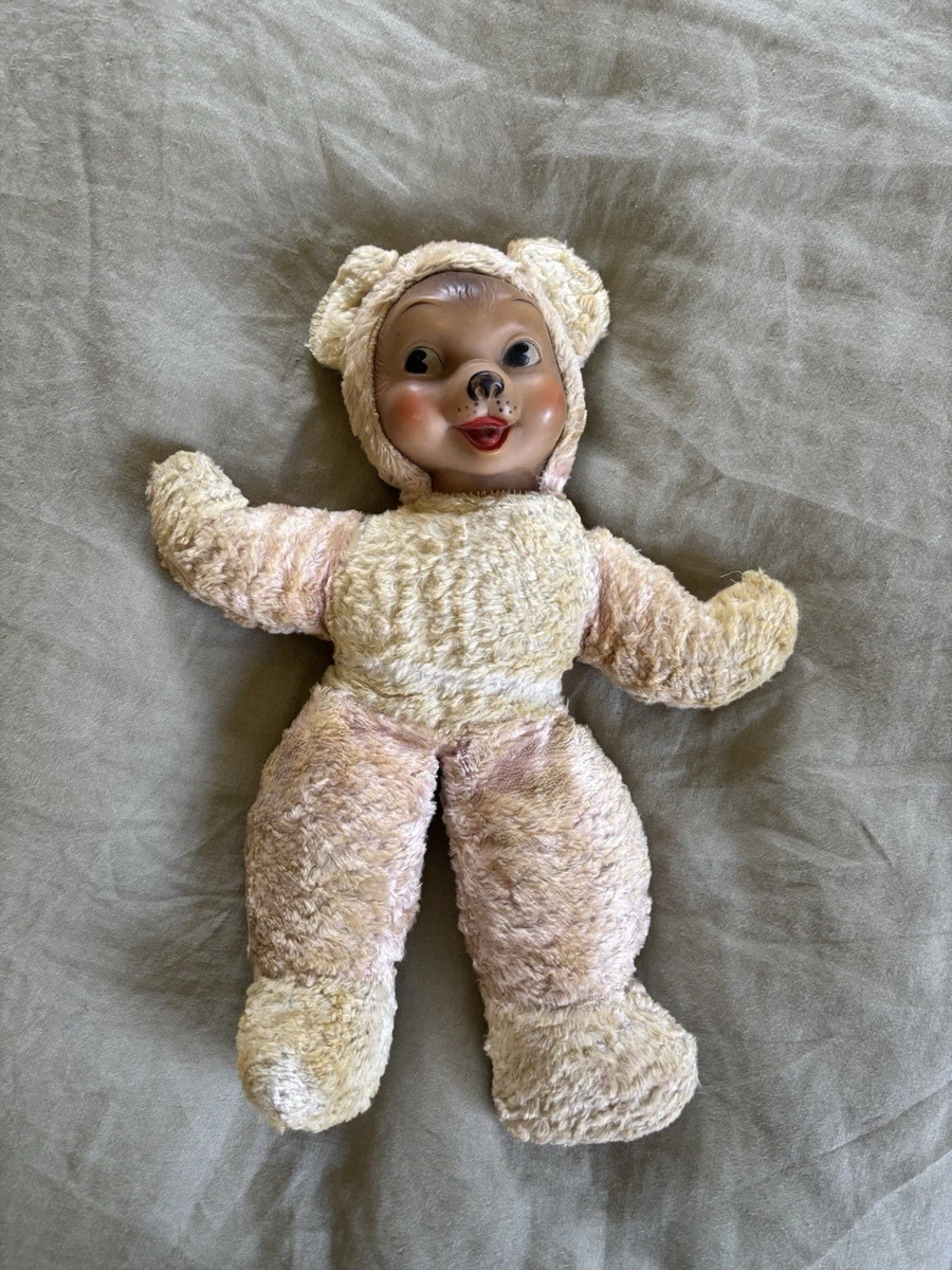 Vintage Rubber Bear Indiana OTHER Vintage & Antique Toys for sale
