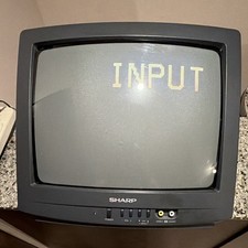 Sharp CRT Television Model 13N-M100B / MPN 13N-M100B Black