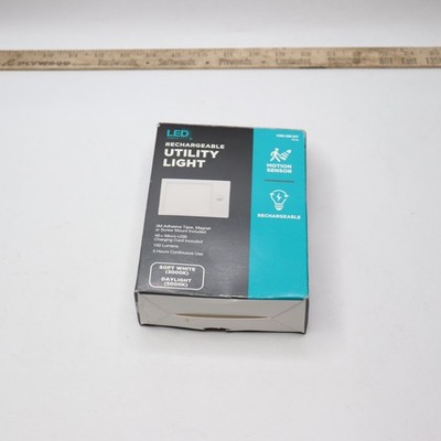 Led Utility Light with Motion Sensor Adjustable White Light  - Missing Hardware 