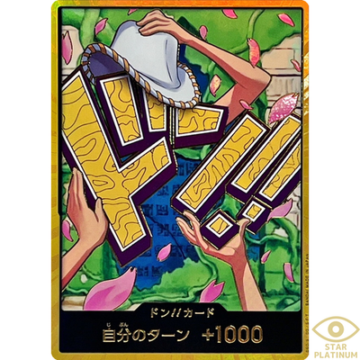 DON !! Card Nico Robin gold Japanese ONE PIECE Card The Best Vol.2
