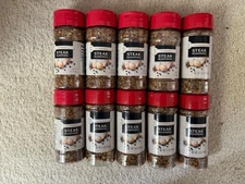 12  Stone Mill Steak Seasoning Barbecue Seasonings 3.4 oz Low Carb, free ship