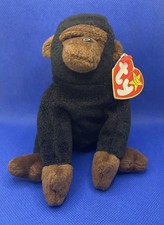 Ty Beanie Baby Congo The Gorilla 1996 Stuffed Animal Plush Toy NWT