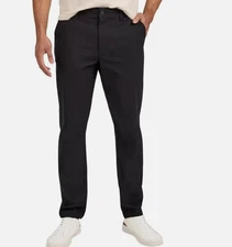 Weatherproof Vintage Men's Hybrid Tech Pants, Black, size 32x29