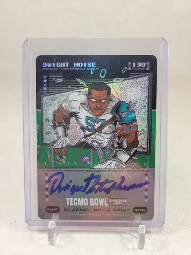 2026 Bo Jackson Tecmo Bowl Battle Arena Dwight Noise Stephenson 130 Steel DWSA7