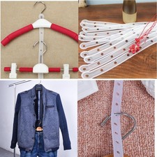 10PCS Hanger Strips Wardrobe Clothing Shop Displays Hanger