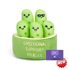 [Quick Completion] What Do You Meme? Emotional Support Pickles Stuffed Animal