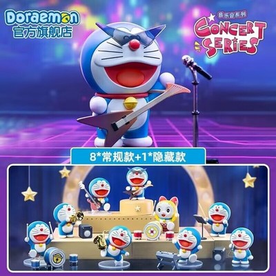 Authentic 52TOYS Doraemon Concert Series Blind Box Figure Sealed