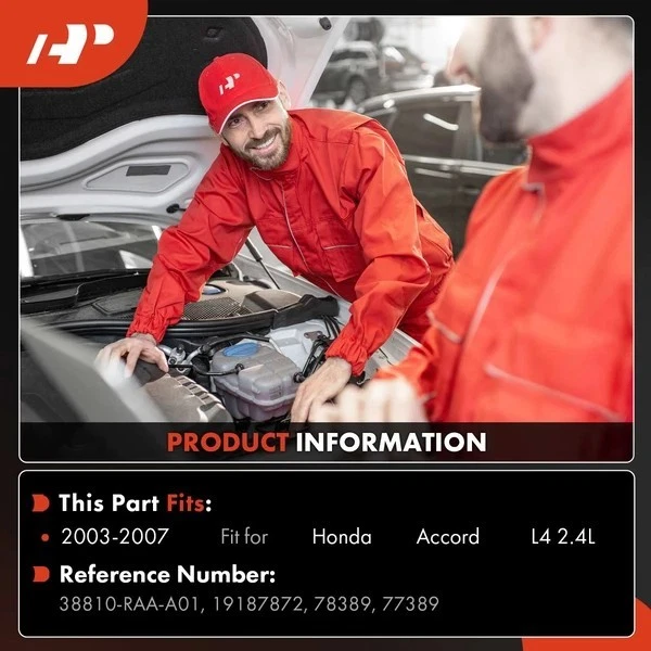 Compresor de aire acondicionado Honda Accord 2003-07 con embrague con polea de 7 ranuras APACC155 Foto 3 de 4