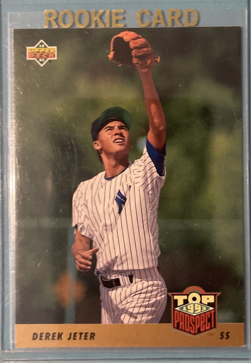 1993 Upper Deck - Derek Jeter #449 (RC) YANKEES ROOKIE HOF!