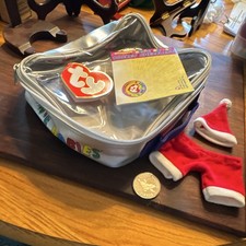 Ty Beanie Babies Accessories Bag with Santa Outfit for Ages 3-7, 3-4, 4-7 Years