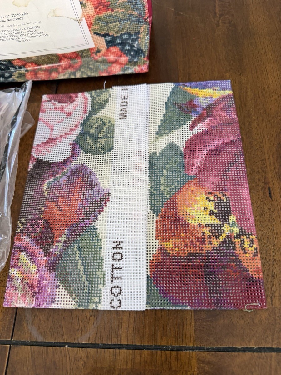 tapestry mania出品 Ehrman Tapestry Posy of Flowers McCready Kit 16x16