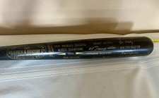 1965 World Series Baseball Bat - MLB Los Angeles Dodgers - Gifted to Team - Rare