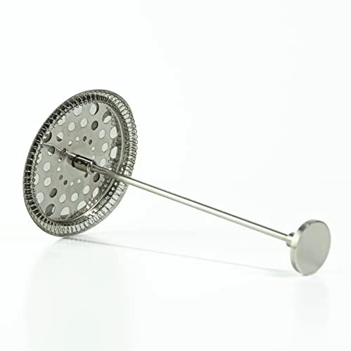 Cafe Crush Club French Press 5pc Stainless 5pc Replacement Parts - Flat Top - Image 2 of 4