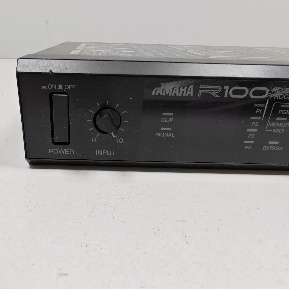 Yamaha R100 Reverb Processor - Untested, For Parts/Repair - Image 3 of 4