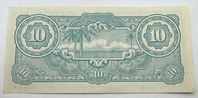 コレクション THE JAPANESE GOVERNMENT TEN DOLLARS Japanese Government Ten Dollars Note - Ten - Japan - MP - UNC