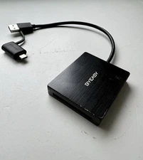 Cfast Card Reader, BYEASY USB 3.0 USB C Cfast 2.0 Card Reader, Portable Aluminum
