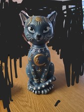 Himmlische Katzenfigur - Celestial Kitty - Fantasy Dekofigur Katze 26 cm Statue