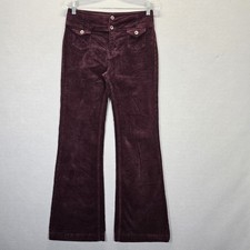 Pilcro High Rise Bootcut Corduroy Trouser Jeans Size 27 28 X 29