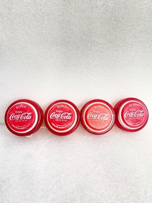 1970年代ヨーヨーブーム当時物Coca-Cola Russell Yo-Yo Coca Cola 4 X Genuine Russell Super Yo Yo Yoyos “REG PHIL PAT OFF