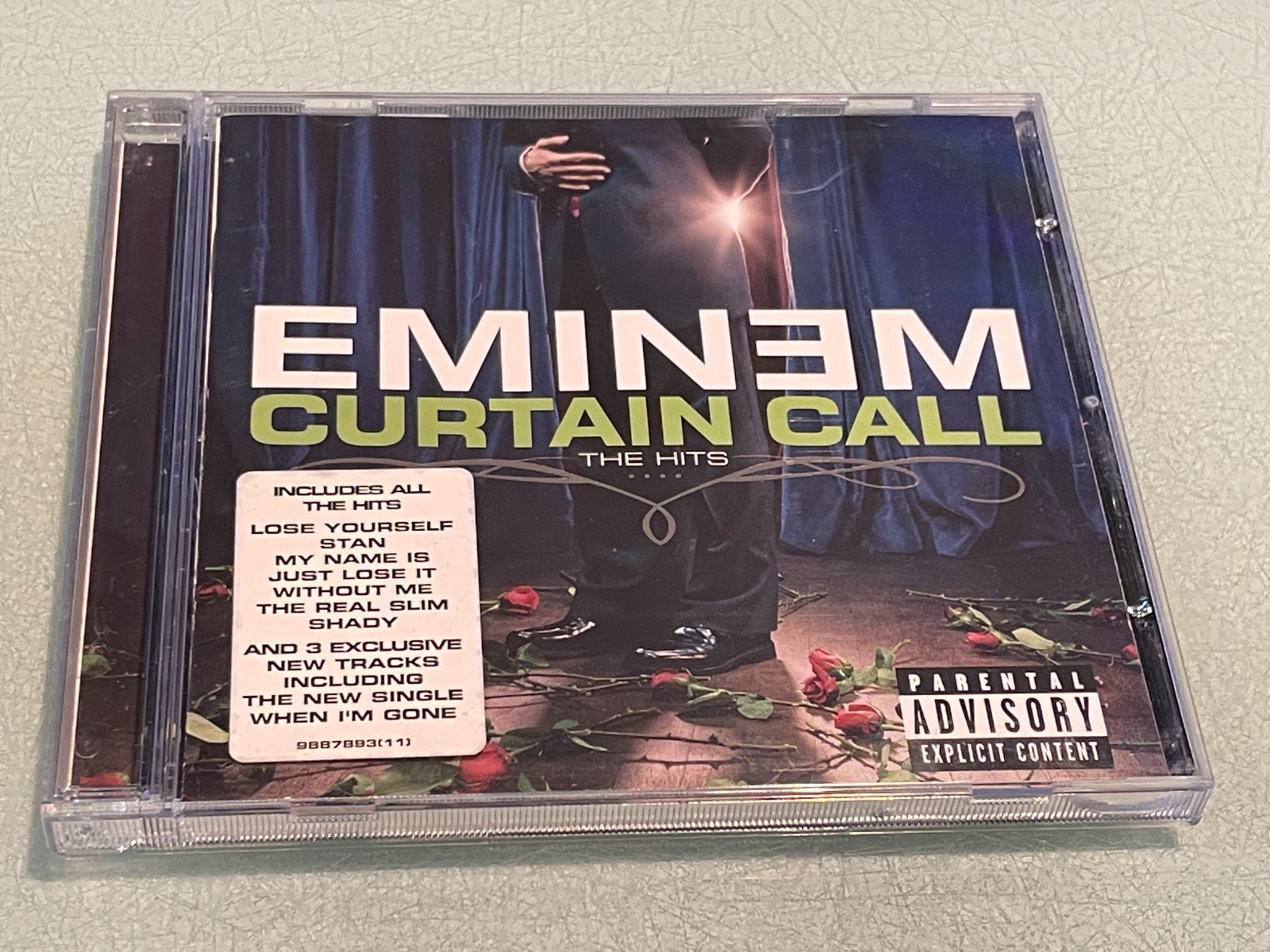 Eminem - Curtain Call - CD Album - 2005 Aftermath/ Interscope - 17 Greatest Hits