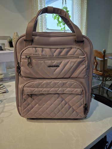 Kroser Rolling Laptop Bag Wheeled Briefcase Fits up to 17.3 Laptop Grey/Lavender - 第 1/15 張圖片