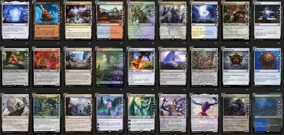 EDH Eldraza Ulalek Rainbow MTG Deck w/ Deckbox and Sleeves - Image 4 of 4