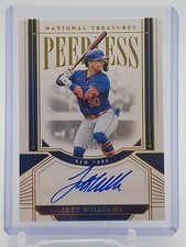2024 Panini National Treasures Jett Williams On Card Auto 75/99 Peerless