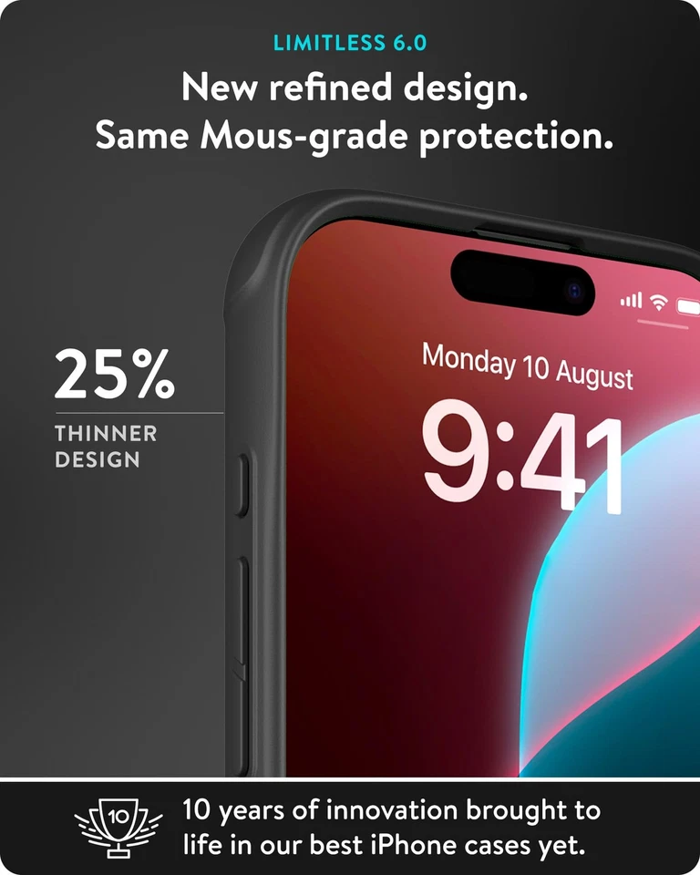 for iPhone 16 Pro Case MagSafe Compatible - Limitless 6.0 - Carbon Fibre - Pr... - Image 2 of 4