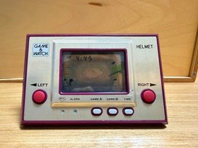 gamewatch Operation Confirmed Nintendo Game Watch Helmet Battery Replaced Japan