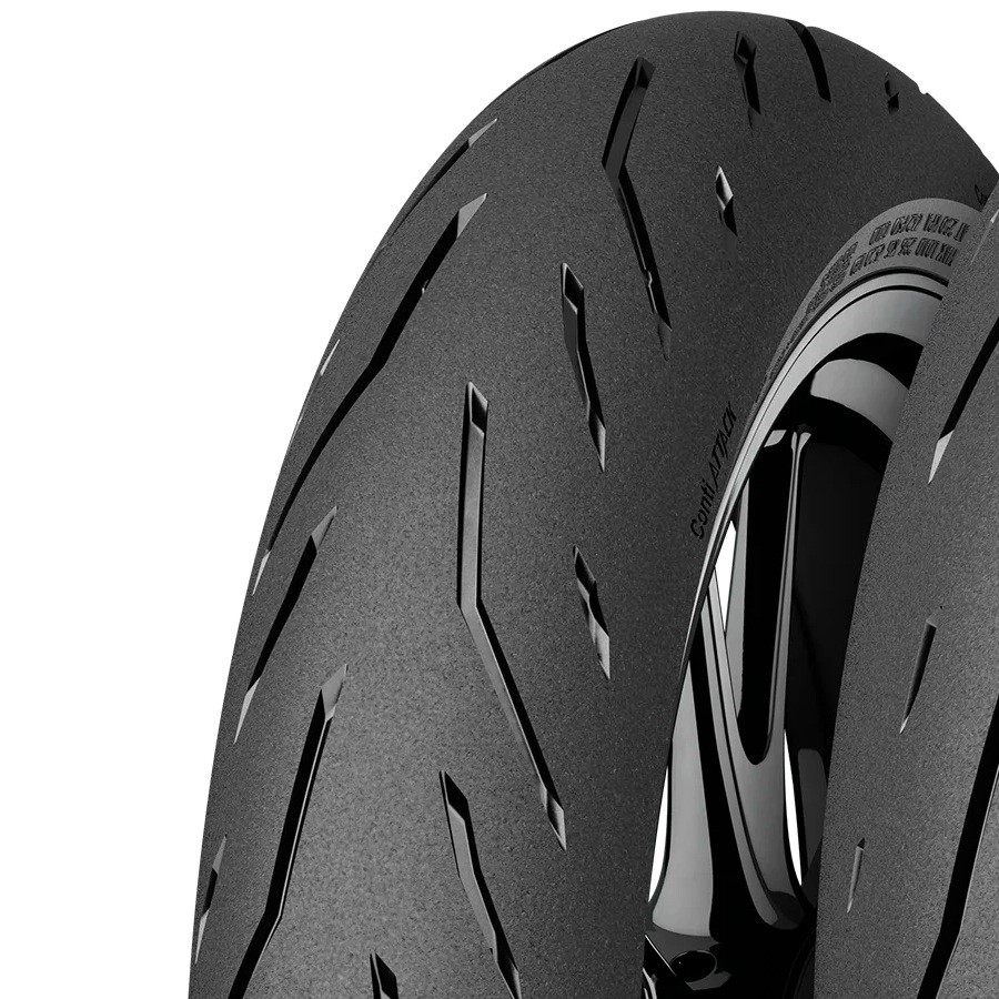 Track Fast Road Tyre Continental Sport Attack 5 120/70 ZR17 58W Front Aprilia