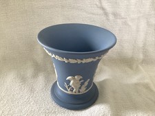Wedgwood Blue Jasperware Vase