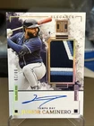 2025 Panini Impeccable Elegance Jersey Autograph Junior Caminero /10 Holo Gold