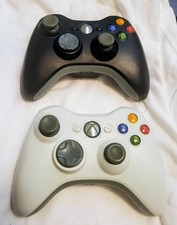 Microsoft Xbox 360 Wireless Controllers Black...