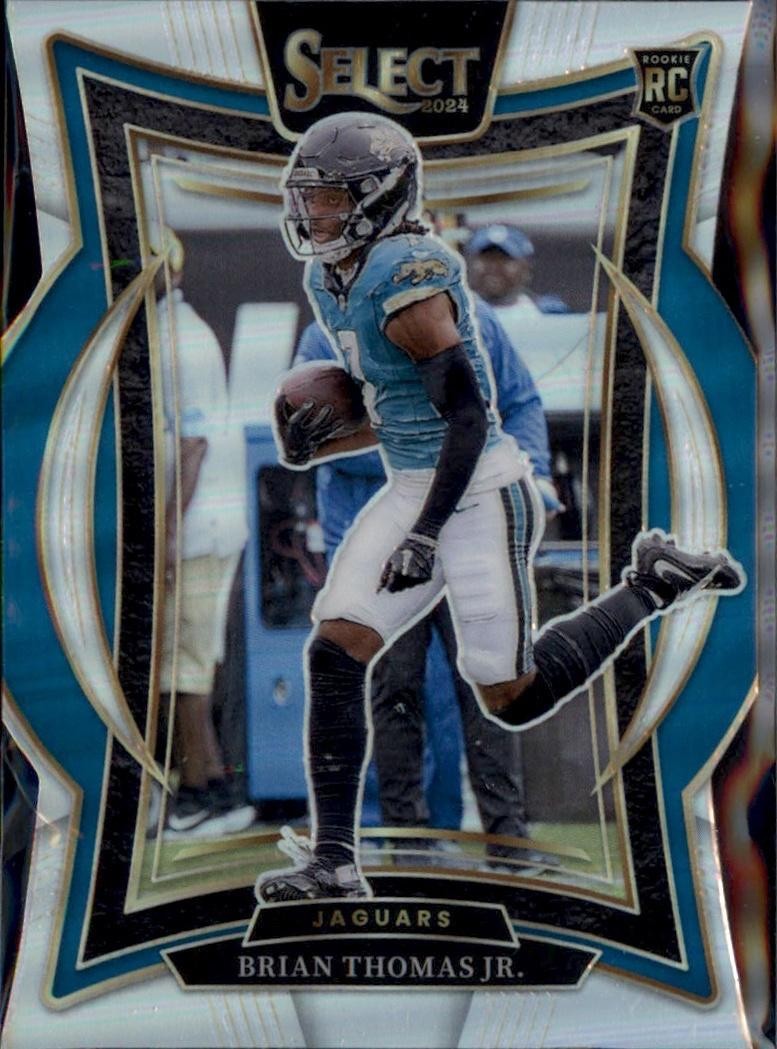 2024 Panini Select #91 Brian Thomas Jr. Silver Prizm