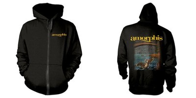 Amorphis Kapuzenpullover Herren Borderland schwarz Band-Merch, Bands