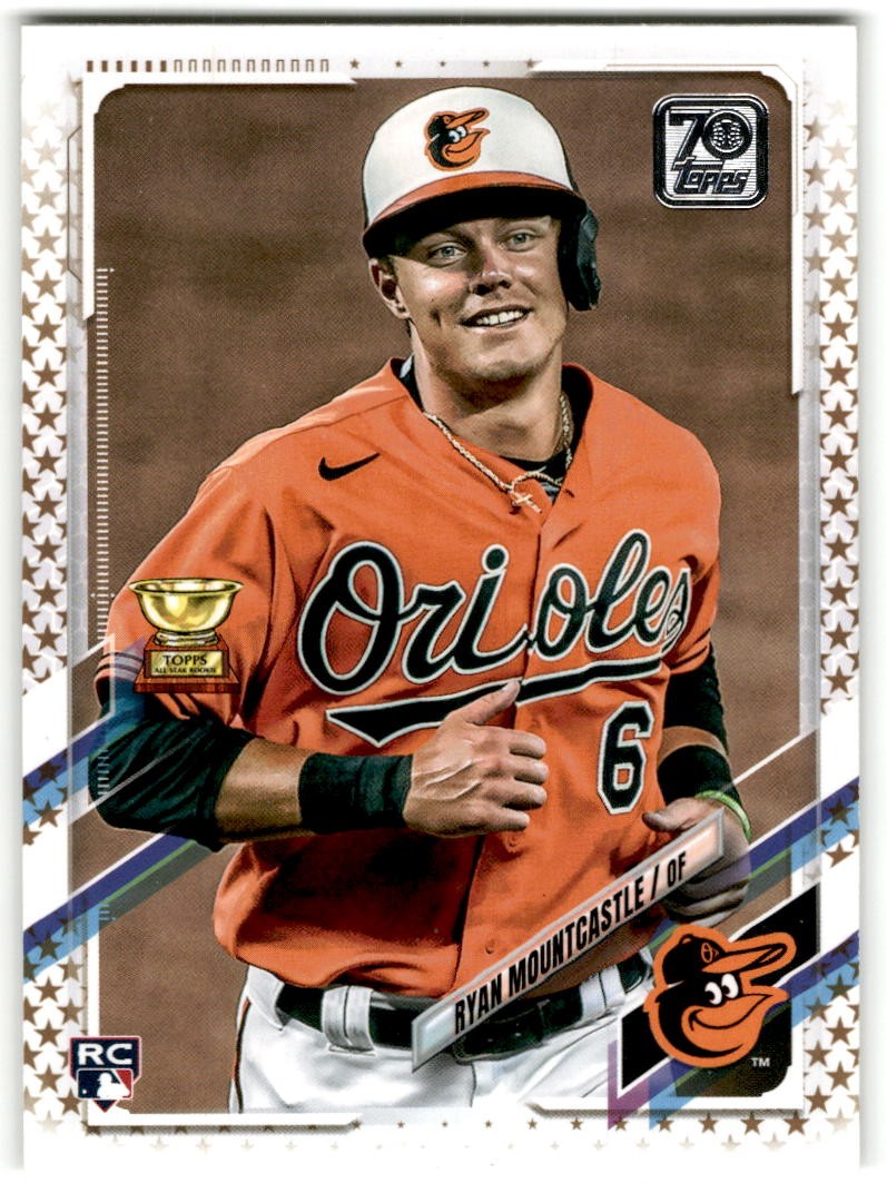 2021 Topps #143 Ryan Mountcastle Gold Star Baltimore Orioles