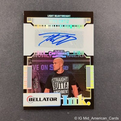 2025 Panini Contenders PFL #BT-TTO Tito Ortiz Bellator Ink Auto Silver /25