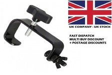 Hook G Clamp 50mm Black 48mm Truss tube bar Theatre Stage Disco Lighting speaker