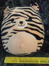 Squishmallows Tina The Tiger 8" Plush Toy Brown Jungle Animal Zoo African