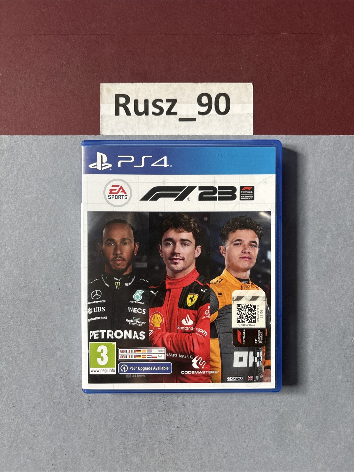 F1 23 PS4 PlayStation 4/5 PEGI 3 UK PAL IN GOOD CONDITION