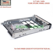3.5"HDD Tray Adapter For Dell R410 R510 R630 R710 R730XD F238F G176J 0X968D