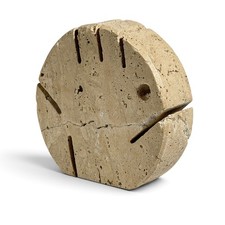 FRATELLI MANNELLI FISH TRAVERTINE CIRCA 1970 ITALIAN DESIGN