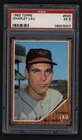 1962 Topps Baseball Charley Lau SP (Short Print) #533 PSA 5 EX Baltimore Orioles