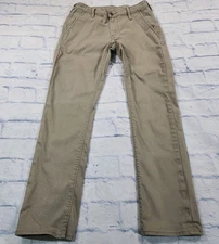 Levis 511 Commuter Pants MENS 32X32 Beige Slim Stretch Chino Cycling 13112 Jeans