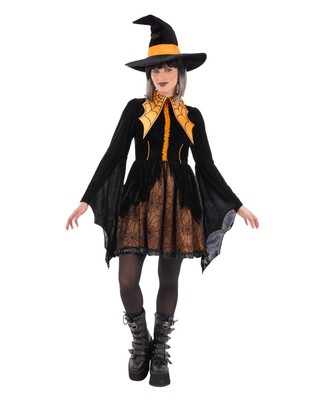 Spider Witch Cosplay Damen Hexen Kostüm