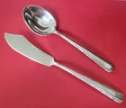 2 Piece Candlelight By Towle Sterling Silver Sugar Spoon & Butter Knife 1934