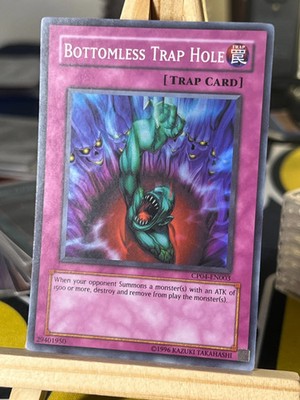 Bottomless Trap Hole CP04-EN003 Super Rare Near Mint Yugioh