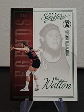 2012-13 Panini Signatures - Legends Bill Walton #235 Green 2/5