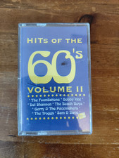 Hits of the 60s   Volume 2 Cassette Tape  Tring  Tested  60s Classics